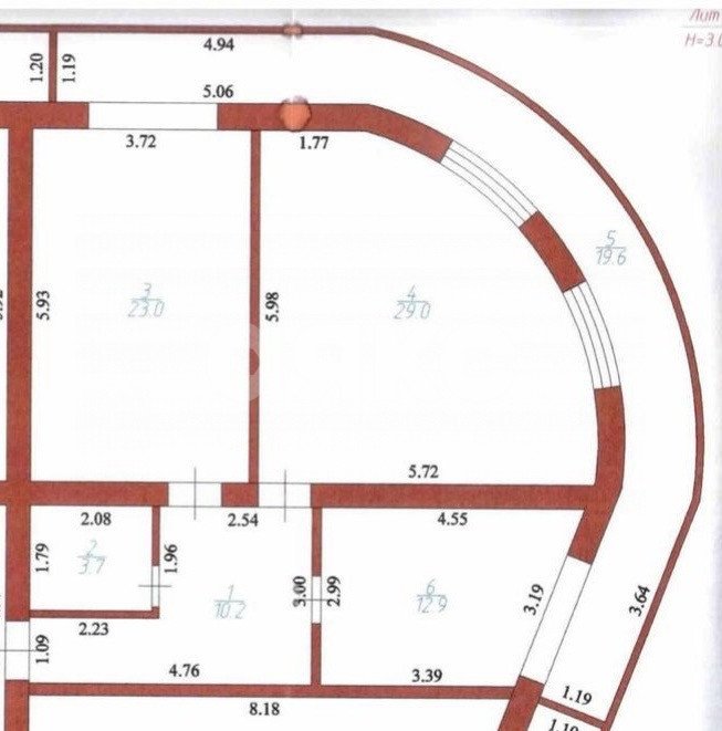Фото №46: 3-комнатная квартира 98&nbsp;м², 1/5&nbsp;эт. - Горячий Ключ, мкр. Администрация, ул. Псекупская, 151В