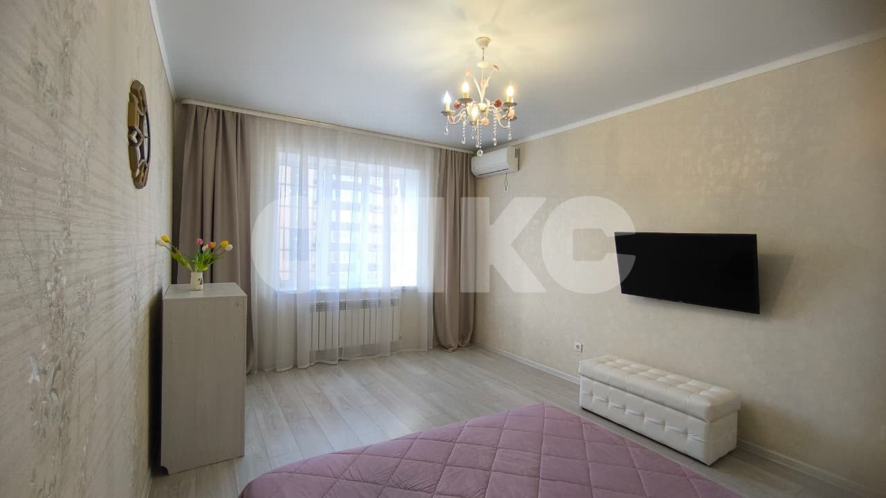 Фото №2: 1-комнатная квартира 43&nbsp;м², 5/5&nbsp;эт. - Горячий Ключ, Старый Рынок, мкр. жилой комплекс Островский, ул. Ворошилова, 38
