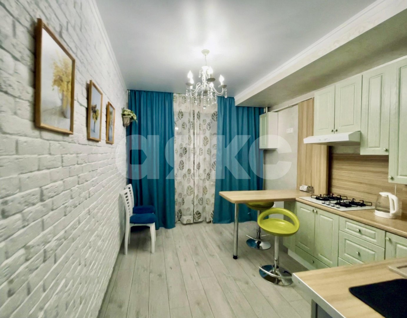 Фото №3: 1-комнатная квартира 43&nbsp;м², 1/5&nbsp;эт. - Горячий Ключ, Старый Рынок, мкр. жилой комплекс Островский, ул. Ворошилова, 38