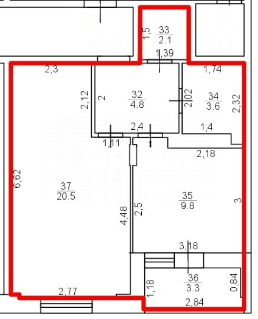 Фото №10: 1-комнатная квартира 40&nbsp;м², 3/10&nbsp;эт. - Харино, Привокзальный территориальный округ, мкр. жилой комплекс Атмосфера, ул. Дорожная, 11