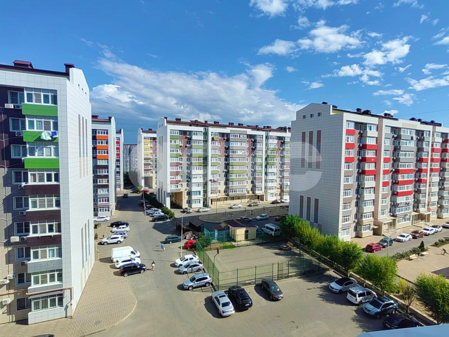 Фото №8: 2-комнатная квартира 67&nbsp;м², 7/9&nbsp;эт. - Анапа, Парковый, мкр. ЖК Радуга, ул. Парковая, 64к1