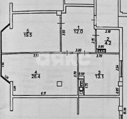 Фото №25: 2-комнатная квартира 75&nbsp;м², 5/6&nbsp;эт. - Анапа, ул. Маяковского, 5