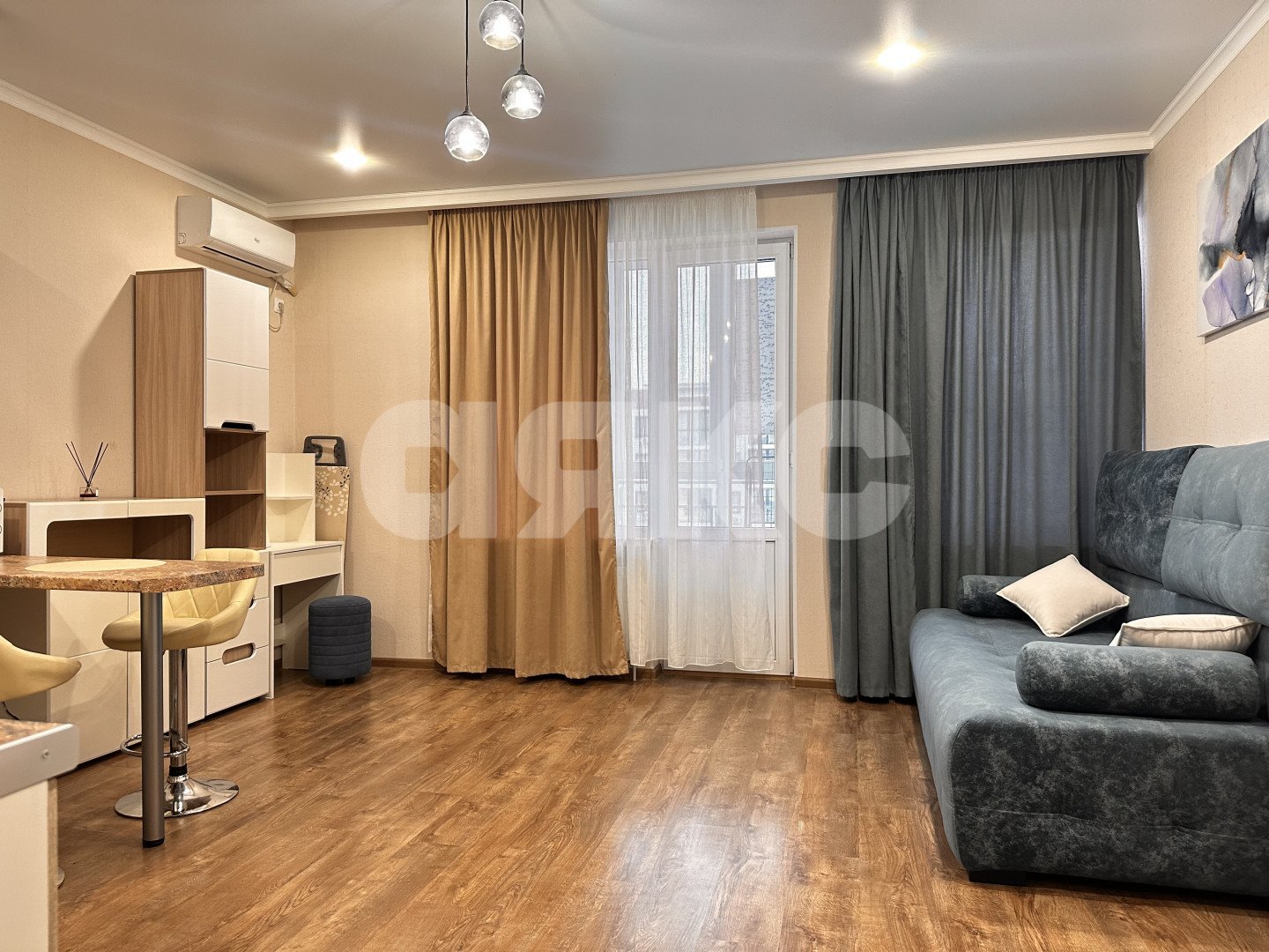 Фото №5: Студия 30&nbsp;м², 19/20&nbsp;эт. - Анапа, Парковый, мкр. жилой комплекс Раз-Два-Три, ул. Анапское шоссе, 24к2