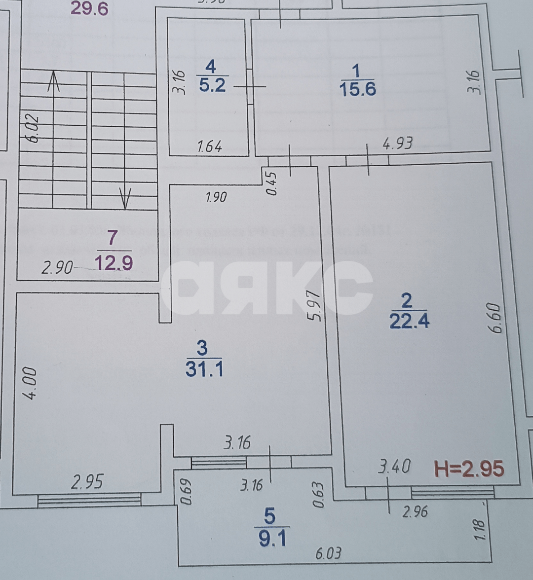 Фото №36: 2-комнатная квартира 74&nbsp;м², 4/4&nbsp;эт. - Анапа, ул. Крымская, 38