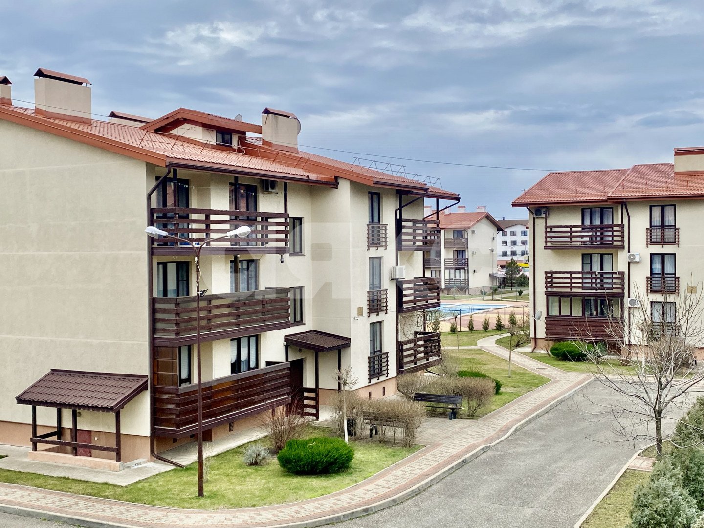 Фото №1: Студия 24&nbsp;м², 3/3&nbsp;эт. - Сукко, мкр. жилой комплекс Резиденция Утриш, ул. Ялтинская, 4к2