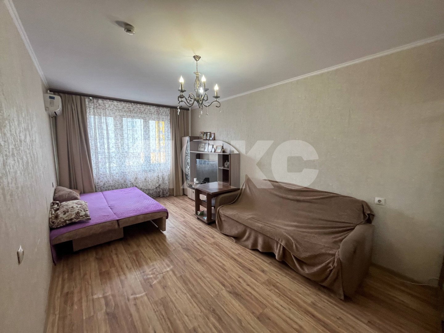 Фото №1: 1-комнатная квартира 37&nbsp;м², 2/16&nbsp;эт. - Анапа, Горгиппия, мкр. ЖК Горгиппия, ул. Адмирала Пустошкина, 22к4