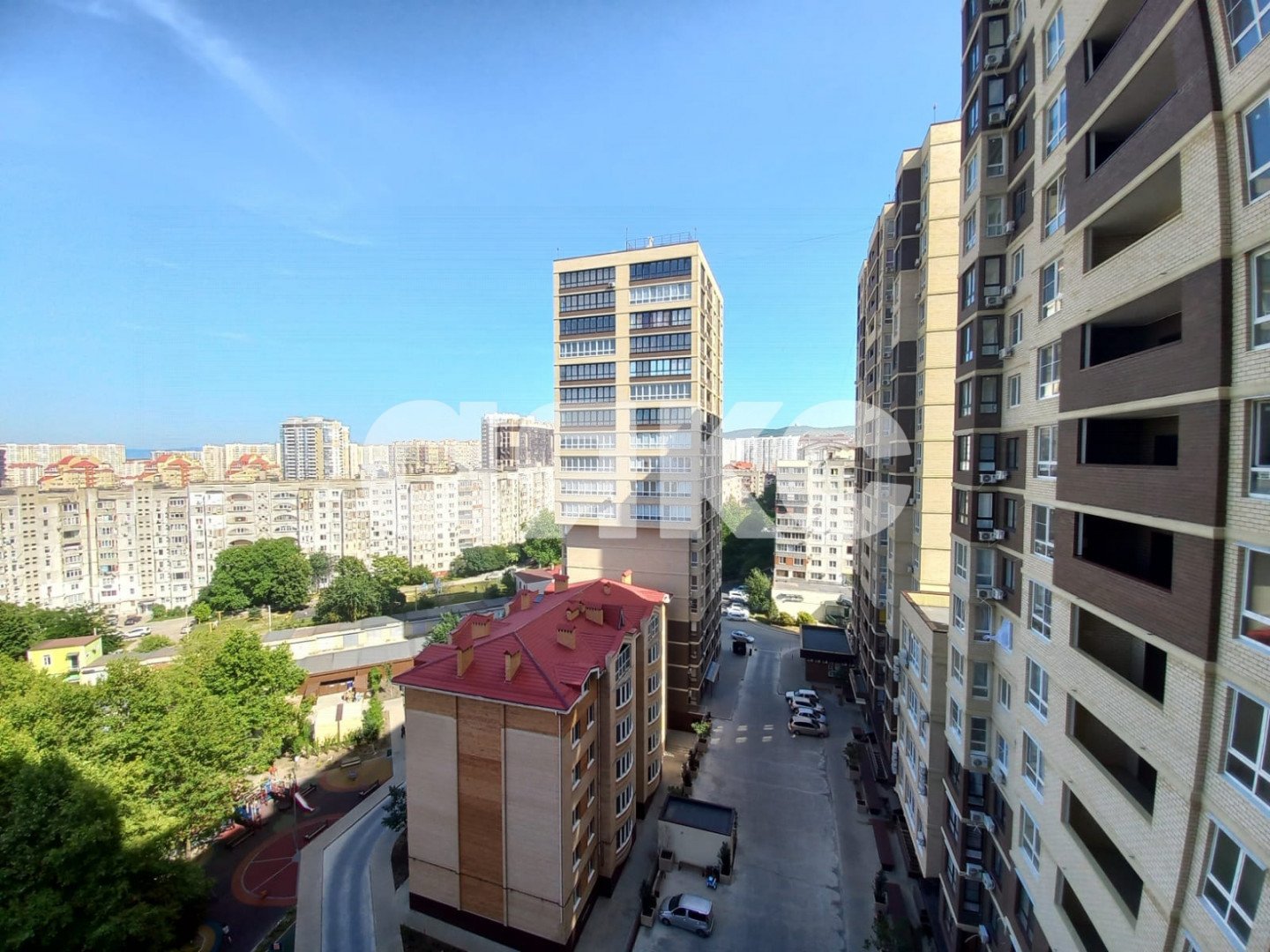 Фото №1: 1-комнатная квартира 42&nbsp;м², 16/19&nbsp;эт. - Анапа, 3Б, мкр. жилой комплекс Горизонт, ул. Ленина, 173Ак2