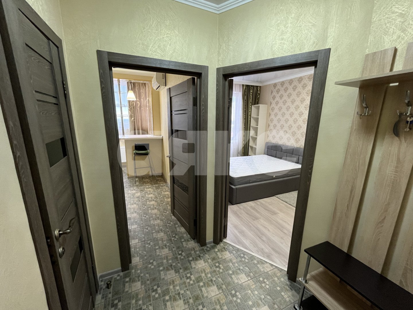 Фото №12: 1-комнатная квартира 30&nbsp;м², 12/13&nbsp;эт. - Анапа, Алексеевка, мкр. ЖК Лазурный, ул. Крестьянская, 27к1