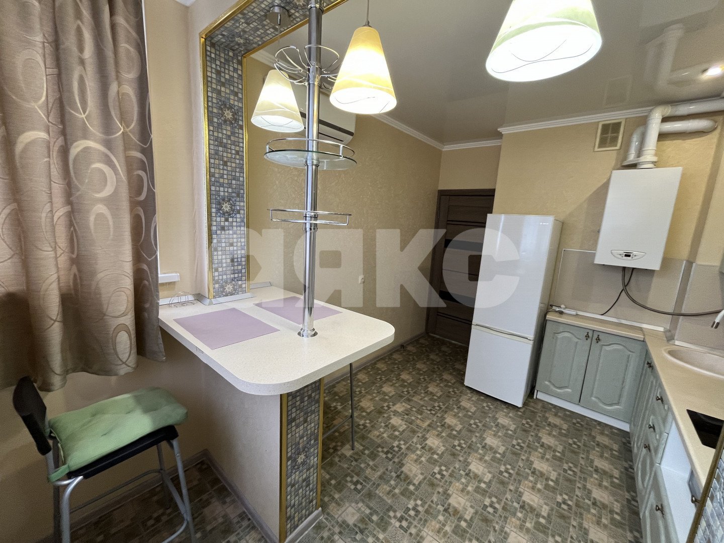 Фото №4: 1-комнатная квартира 30&nbsp;м², 12/13&nbsp;эт. - Анапа, Алексеевка, мкр. ЖК Лазурный, ул. Крестьянская, 27к1