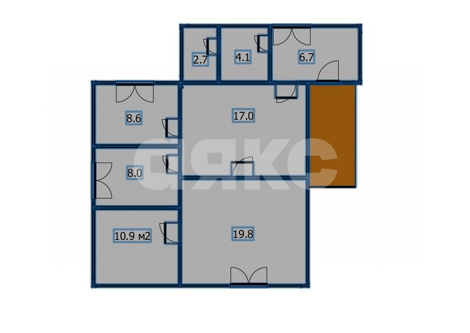 Фото №9: Дом 147&nbsp;м² + 10&nbsp;сот., 2&nbsp;эт. - Цибанобалка, ул. Строительная, 7