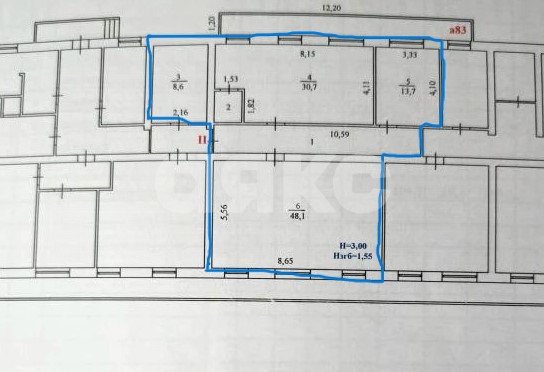Фото №22: Коммерция 119&nbsp;м², -1/5&nbsp;эт. - Волгоград, р. Краснооктябрьский, ул. Германа Титова, 54
