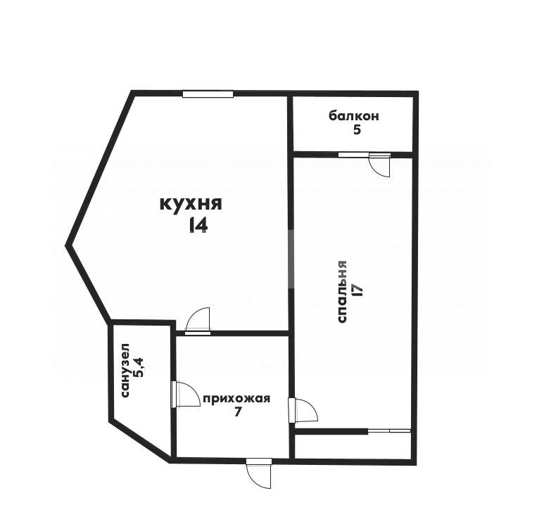 Фото №9: 2-комнатная квартира 49&nbsp;м², 3/8&nbsp;эт. - Геленджик, ул. Мира, 44лит4