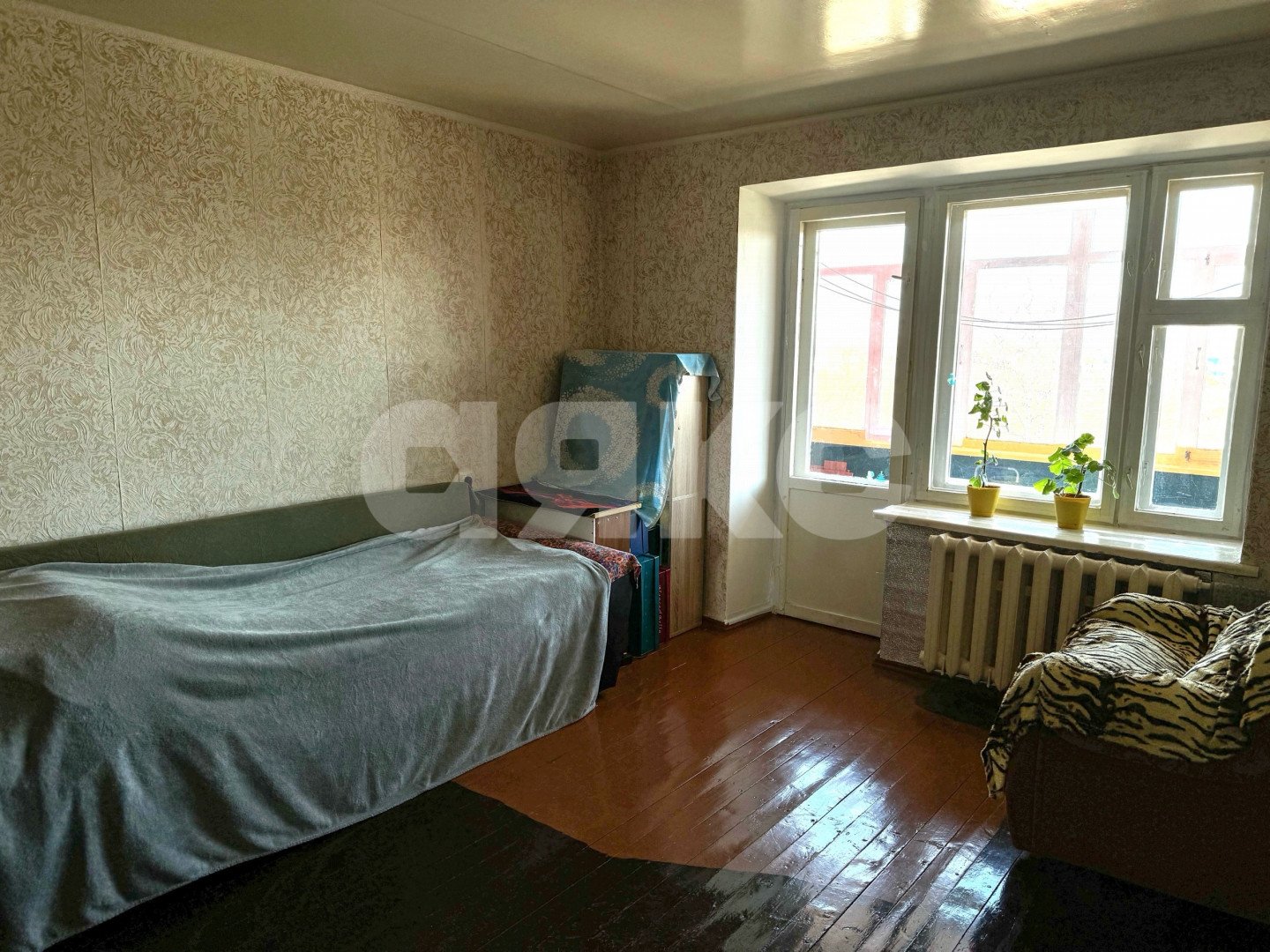 Фото №6: 3-комнатная квартира 59&nbsp;м², 4/5&nbsp;эт. - Тула, Центральный территориальный округ, Скуратовский, п. 2-й Западный, ул. Новосёлов, 1