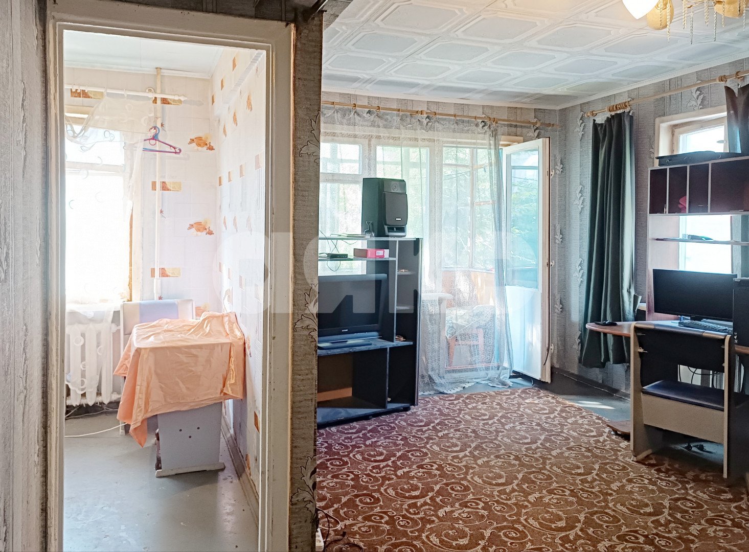 Фото №3: 1-комнатная квартира 30&nbsp;м², 2/5&nbsp;эт. - Волгоград, Тракторозаводский, мкр. Горный, пр-кт имени В.И. Ленина, 189
