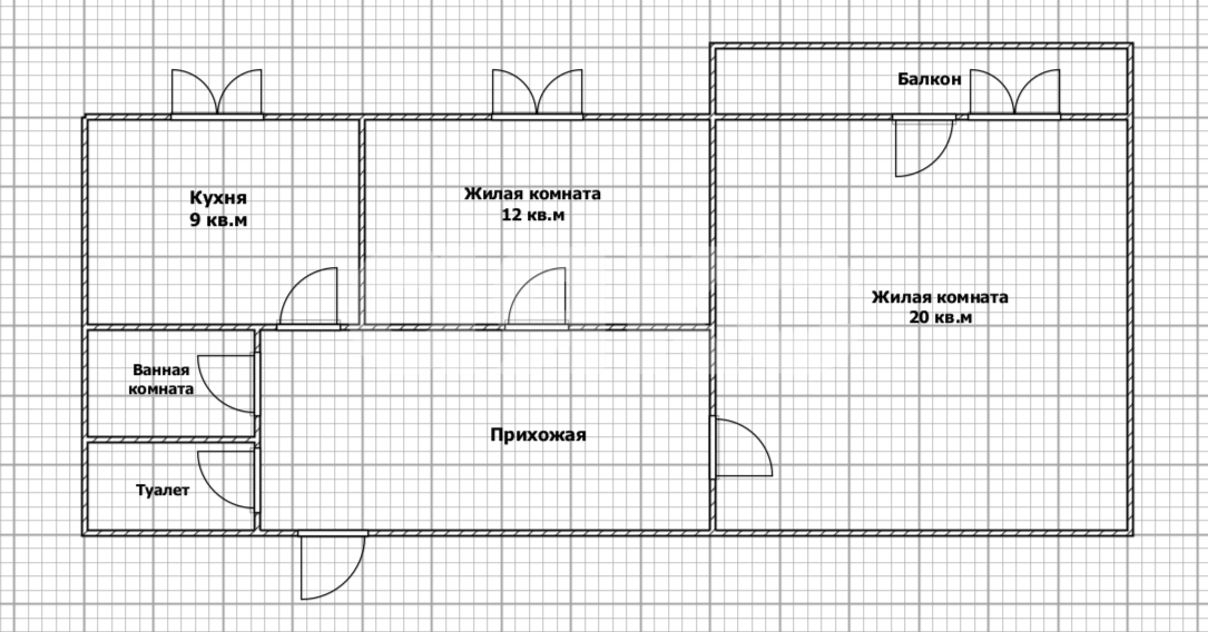 Фото №12: 2-комнатная квартира 56&nbsp;м², 4/9&nbsp;эт. - Майкоп, р. Михайлово, ул. Михайлова, 1А