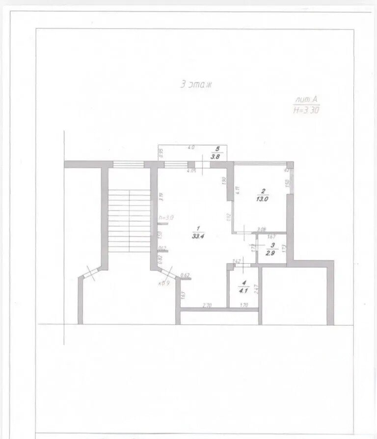 Фото №1: 2-комнатная квартира 53&nbsp;м², 3/3&nbsp;эт. - Сосновый, мкр. КП Сосновый берег, 7/1