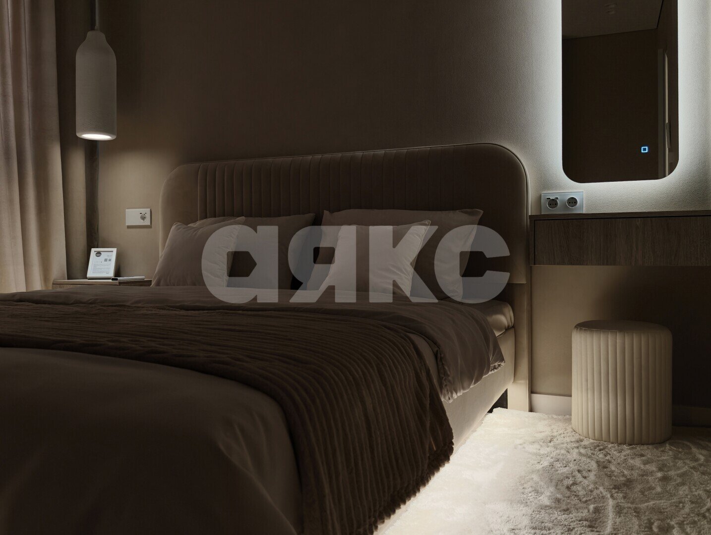 Фото №25: 2-комнатная квартира 45&nbsp;м², 1/6&nbsp;эт. - Анапа, мкр. ЖК Бельведер, ул. Таманская, 121к16
