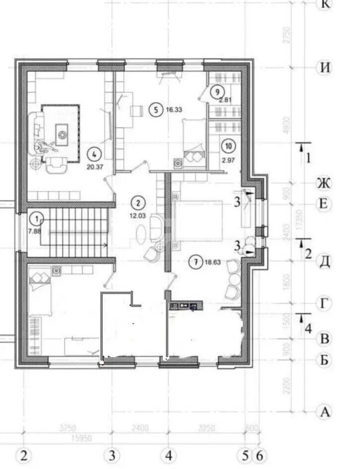 Фото №33: Коттедж 235&nbsp;м² + 7&nbsp;сот., 2&nbsp;эт. - Государственного племенного завода Константиново, мкр. КП Юсупово вилладж, 63