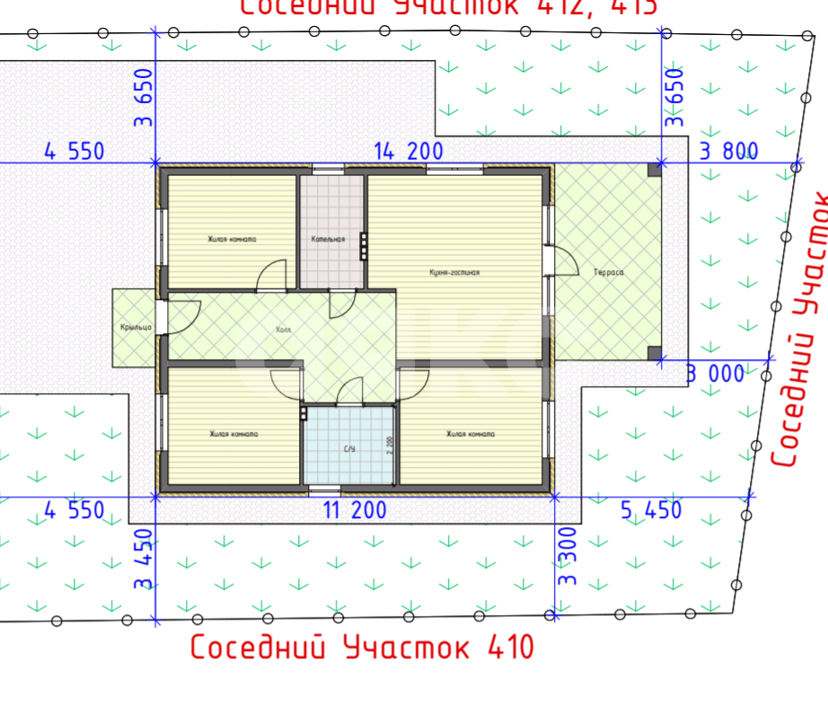 Фото №35: Дом 118&nbsp;м² + 4.5&nbsp;сот., 1&nbsp;эт. - Платнировская, пер. Южный