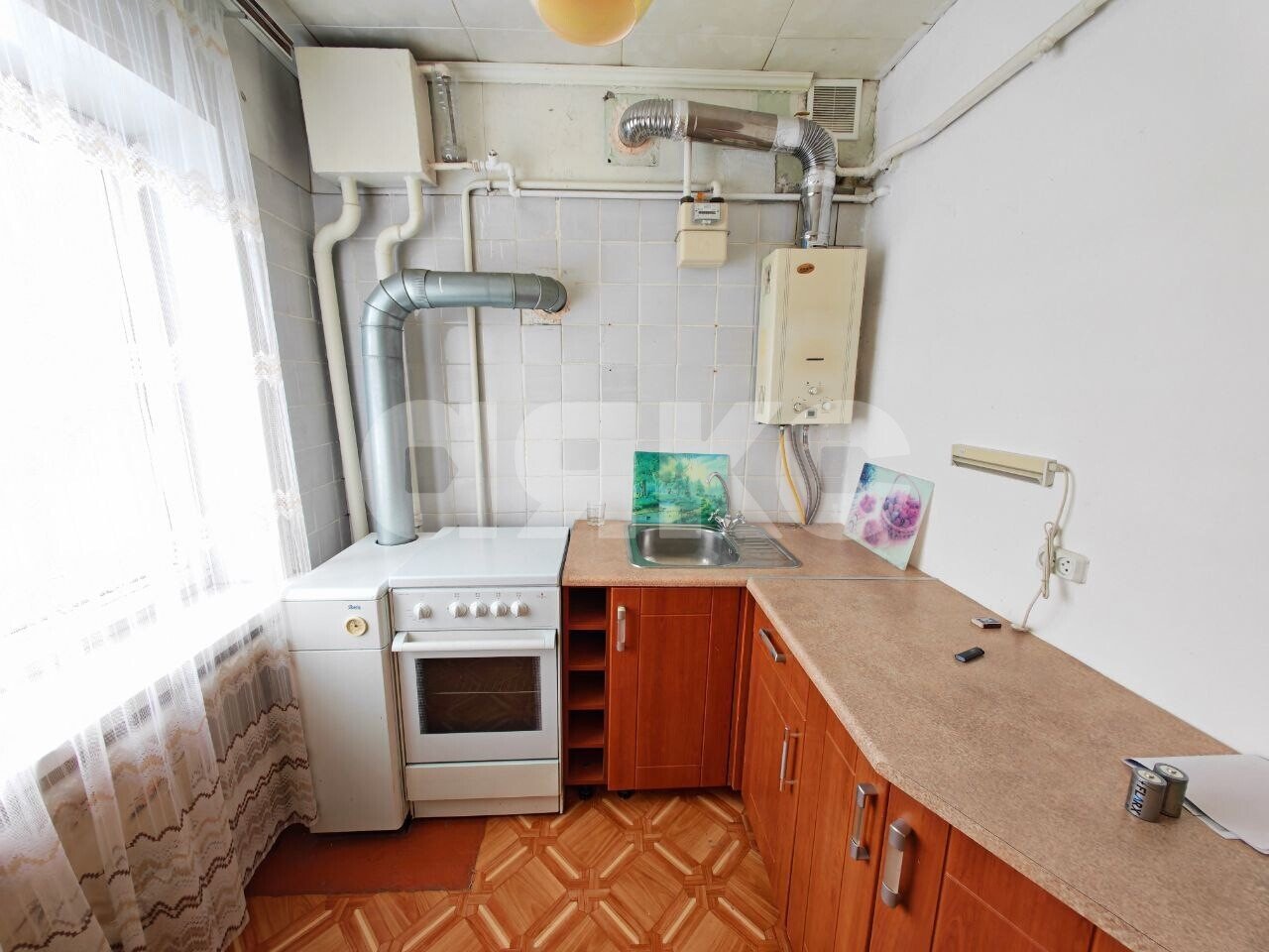Фото №2: 2-комнатная квартира 48&nbsp;м², 1/2&nbsp;эт. - Хрущёво, мкр. Зареченский территориальный округ, ул. Совхозная, 20