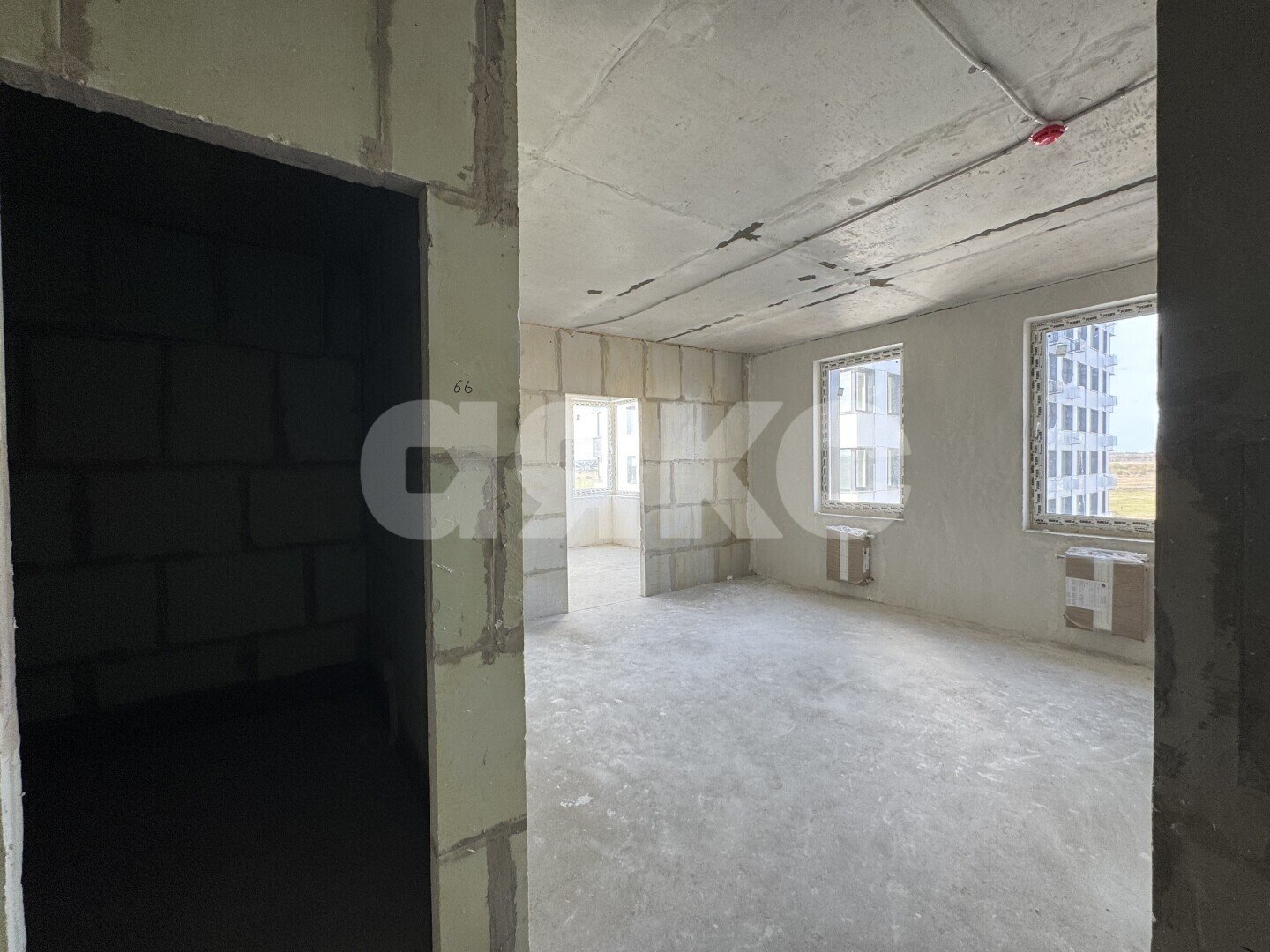 Фото №3: 3-комнатная квартира 63&nbsp;м², 9/15&nbsp;эт. - Тула, Привокзальный территориальный округ, Мясново, мкр. жилой комлекс Авиатор, ул. Чмутова, 158к2