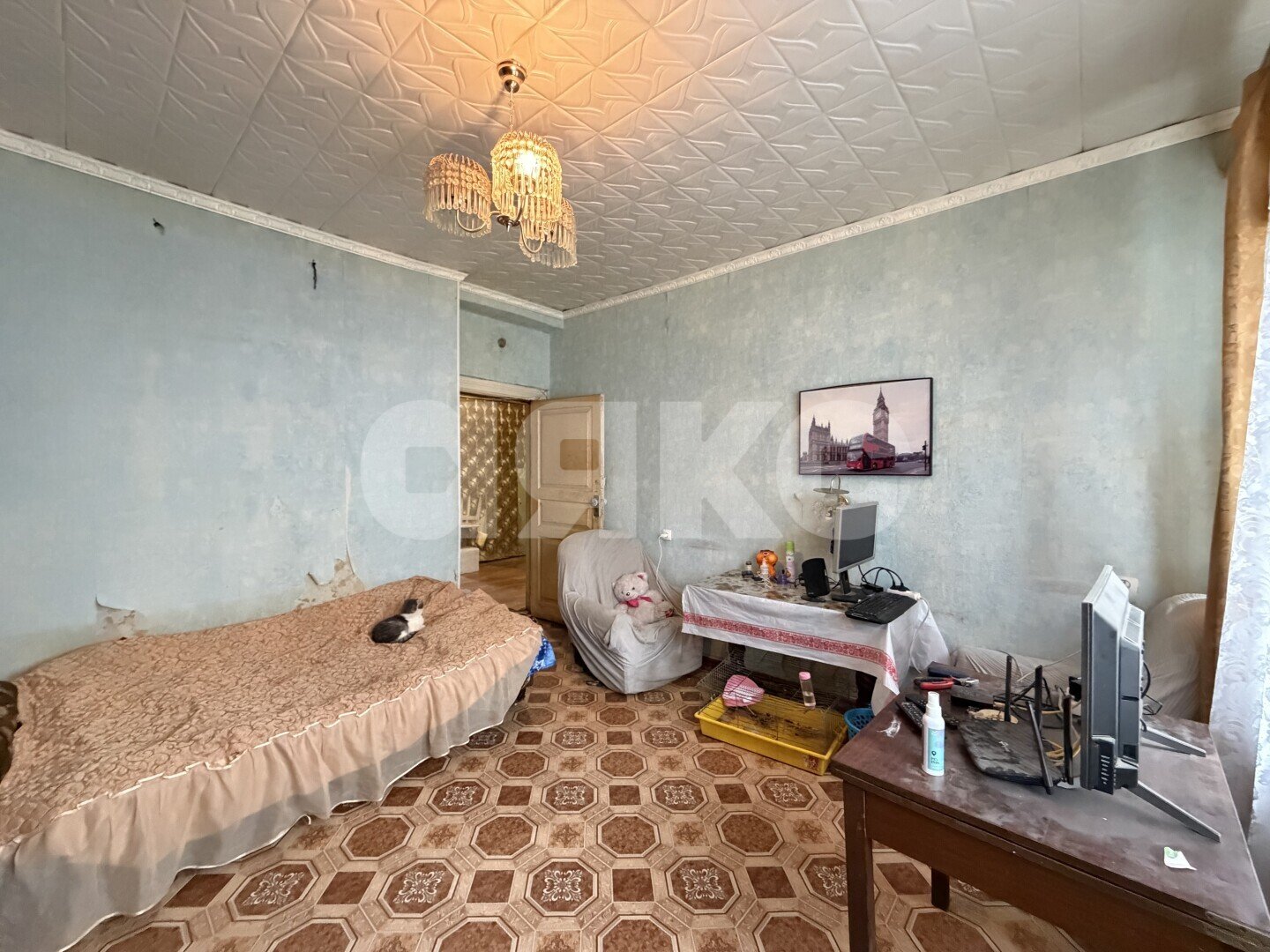 Фото №2: 3-комнатная квартира 65&nbsp;м², 1/2&nbsp;эт. - Щёкино, ул. Советско-Чехословацкой Дружбы, 20