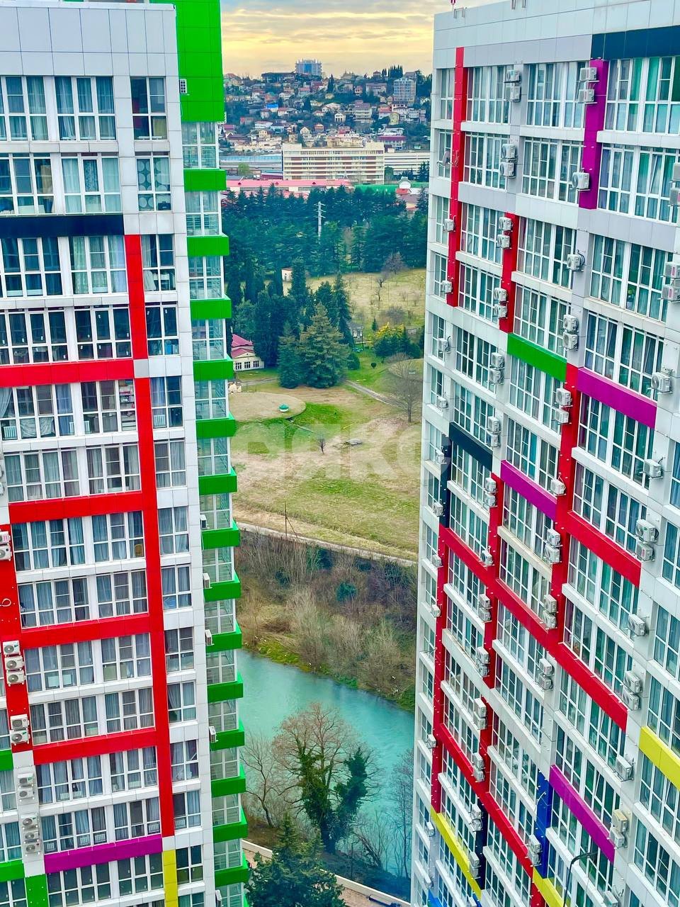 Фото №16: 1-комнатная квартира 36&nbsp;м², 25/25&nbsp;эт. - Сочи, Центральный, Заречный, мкр. жилой комплекс Раз.Два.Три!, ул. Пластунская, 123Ак2