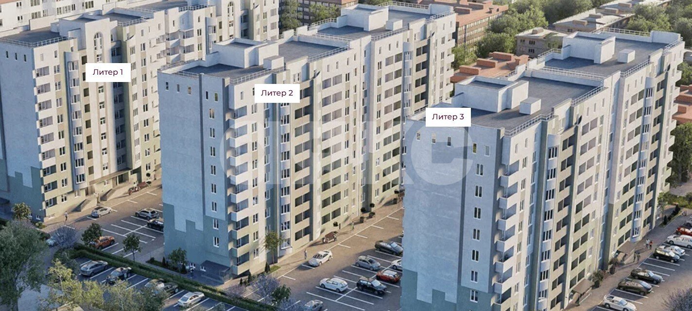 Фото №2: 1-комнатная квартира 36&nbsp;м², 2/9&nbsp;эт. - Краснодар, Прикубанский внутригородской округ, ЖК Вдохновение, мкр. Музыкальный, ул. имени Сергея Есенина, 108лит1