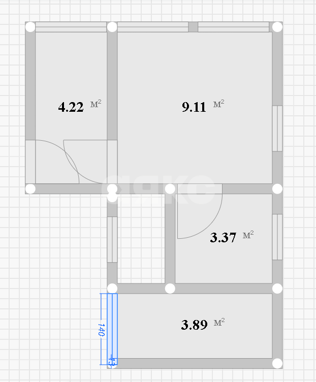 Фото №26: Дом 42&nbsp;м² + 20&nbsp;сот., 1&nbsp;эт. - Дмитровцы, ул. Центральная, 80