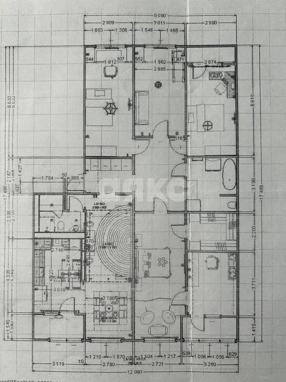 Фото №31: 5+-комнатная квартира 177&nbsp;м², 18/20&nbsp;эт. - Липецк, Советский округ, Университетский, мкр. ЖК Виктория, ул. С.С. Бехтеева, 5