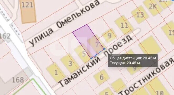 Фото №4: Земельный участок под ИЖС 7.65&nbsp;сот. - Анапа, пр-д Таманский, 7