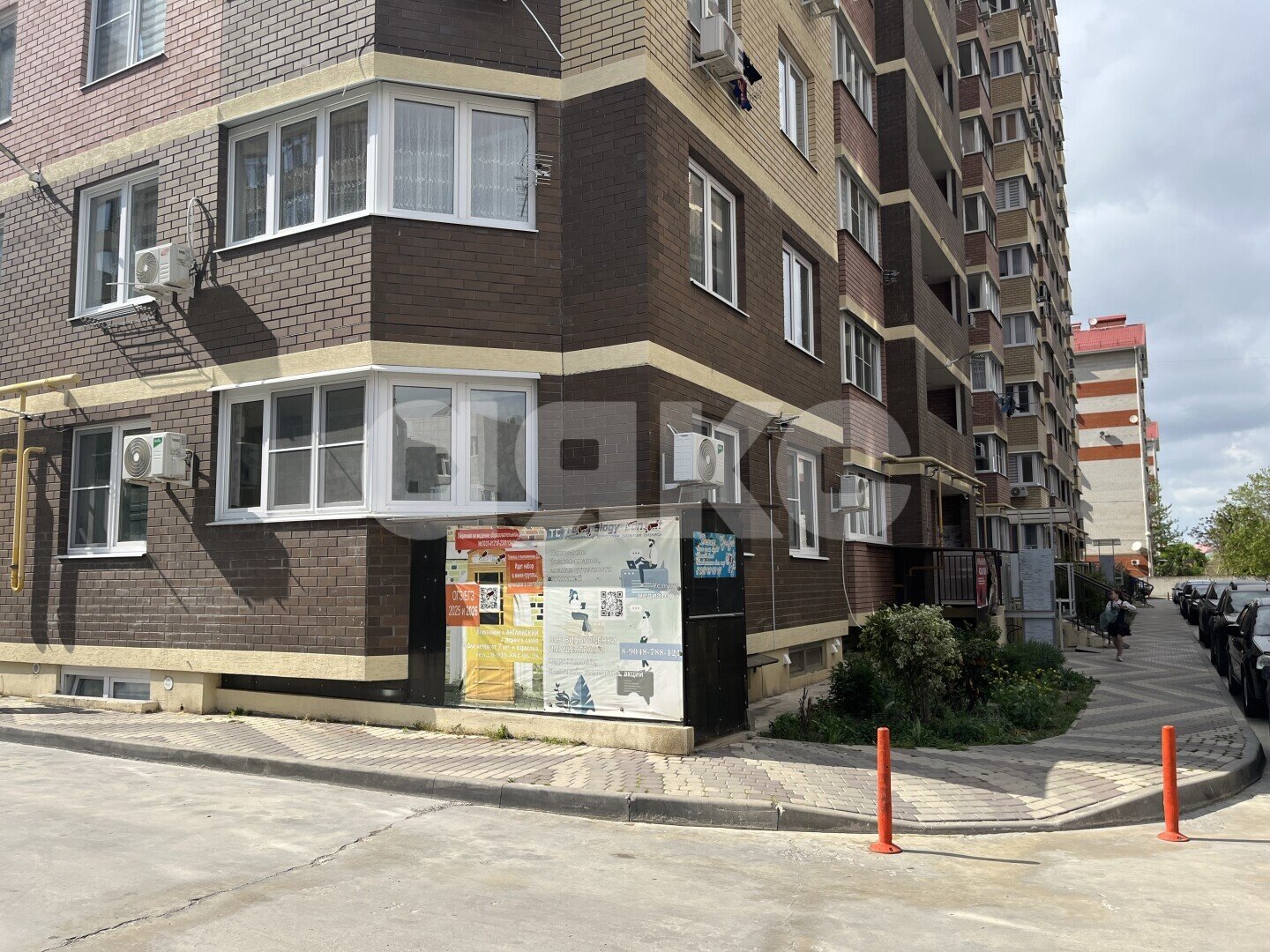 Фото №5: Студия 13&nbsp;м², -1/13&nbsp;эт. - Анапа, Алексеевка, мкр. ЖК Лазурный, ул. Крестьянская, 27к6
