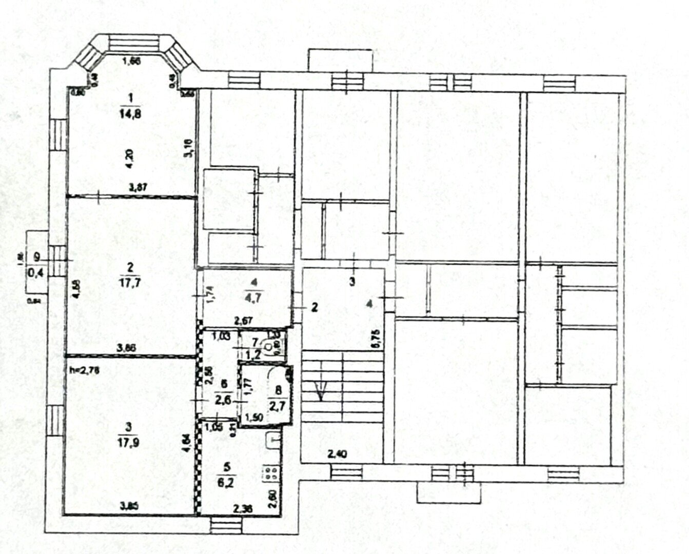 Фото №20: 3-комнатная квартира 67&nbsp;м², 2/3&nbsp;эт. - Подольск, мкр. Шепчинки, ул. Индустриальная, 9/20