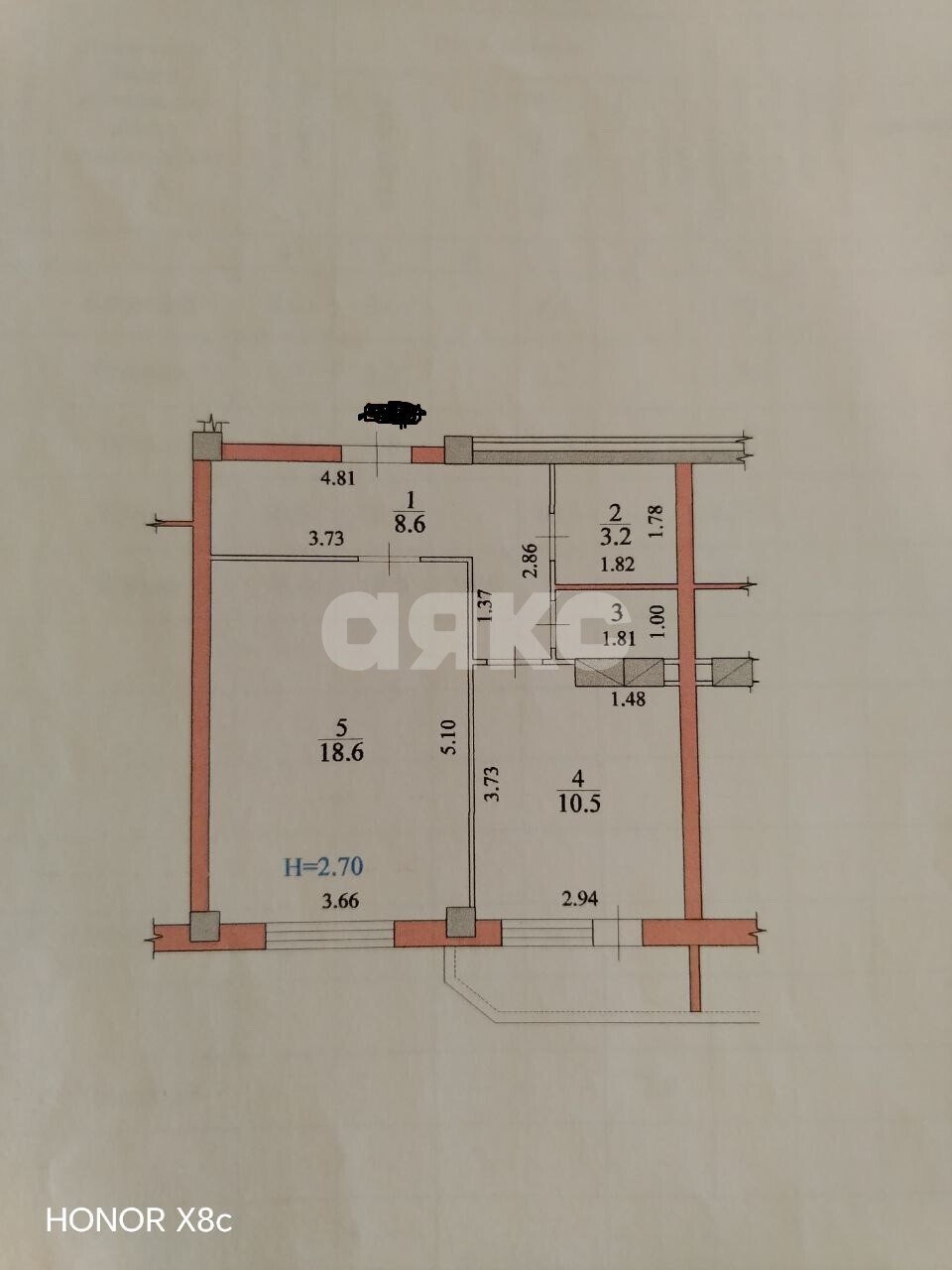 Фото №19: 1-комнатная квартира 44&nbsp;м², 5/10&nbsp;эт. - Волгоград, р. Дзержинский, ул. имени Хорошева, 16