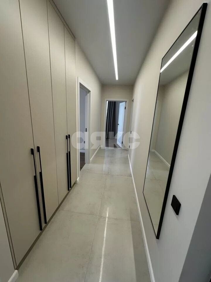 Фото №6: 2-комнатная квартира 60&nbsp;м², 11/19&nbsp;эт. - Ростов-на-Дону, Октябрьский, Ворошиловский, мкр. ЖК Гринсайд, ул. Нансена, 109/6