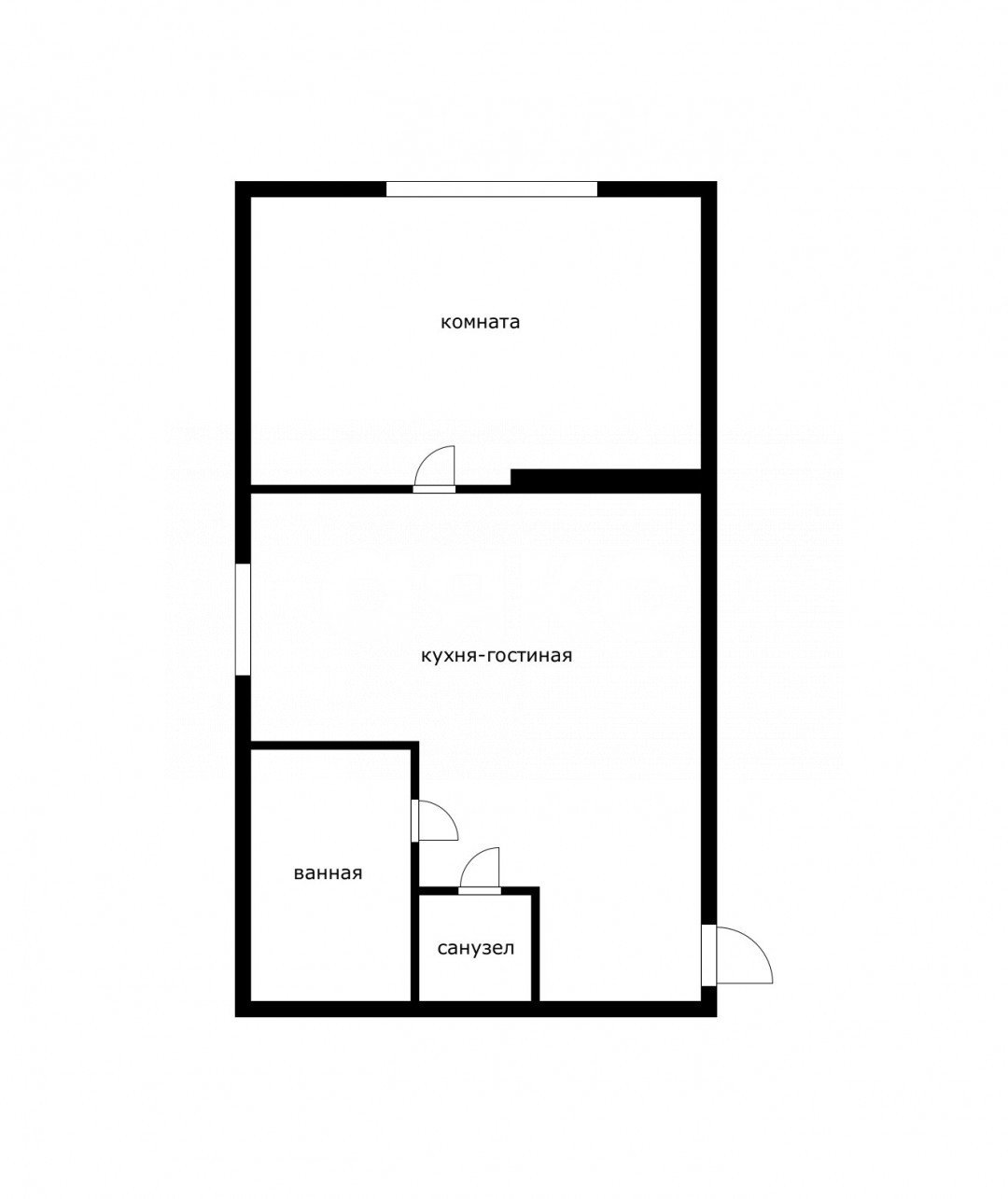 Фото №10: 1-комнатная квартира 36&nbsp;м², 1/6&nbsp;эт. - Сочи, Центральный, Донская, мкр. СНТ Прохлада, ул. Тимирязева, 5