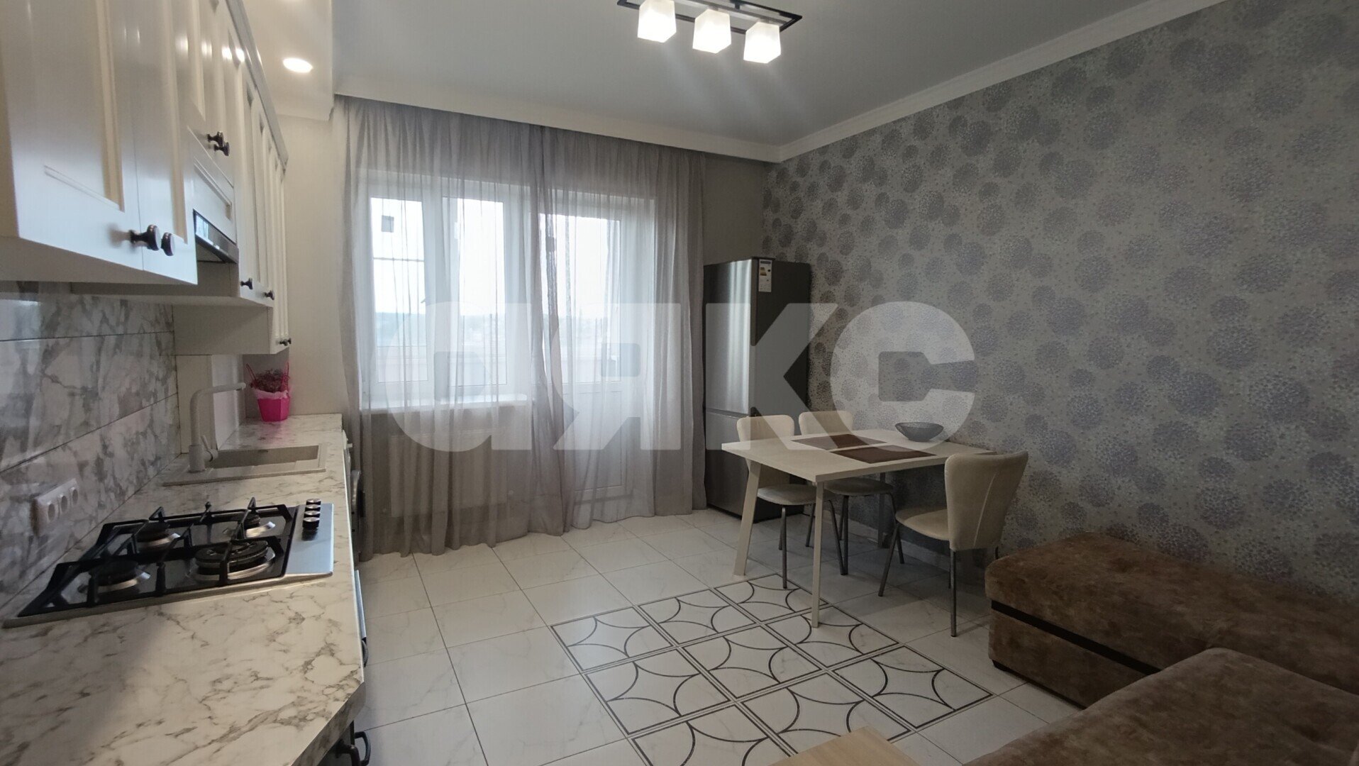 Фото №12: 2-комнатная квартира 57&nbsp;м², 2/4&nbsp;эт. - Горячий Ключ, мкр. Администрация, ул. Ярославского, 50