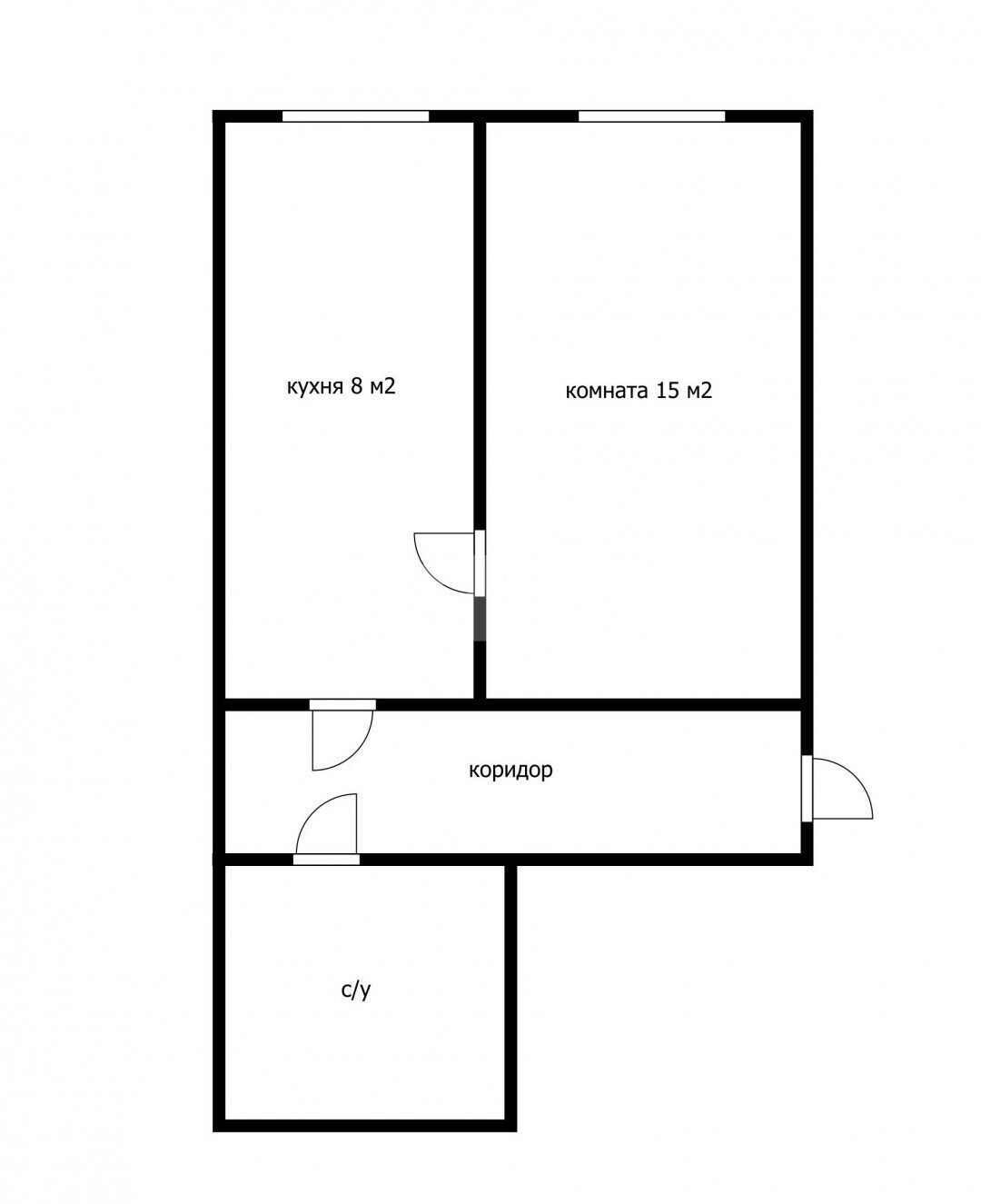 Фото №12: Комната 21&nbsp;м², 2/5&nbsp;эт. - Геленджик, ул. Орджоникидзе, 35