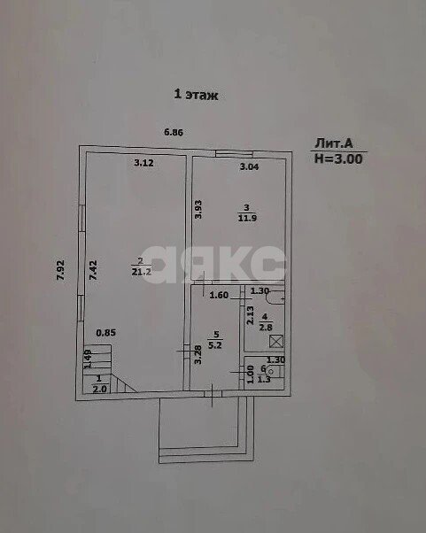 Фото №5: Дом 89&nbsp;м² + 7&nbsp;сот., 2&nbsp;эт. - Тенгинка, ул. Кооперативная, 15А