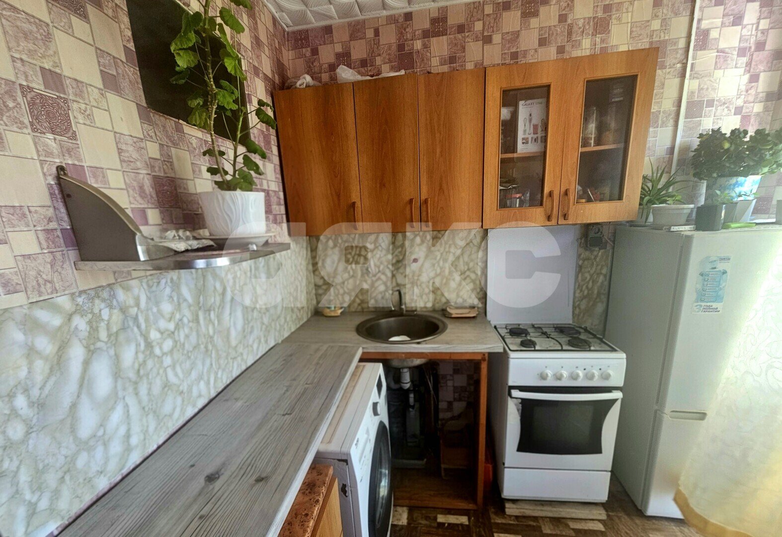 Фото №5: 1-комнатная квартира 28&nbsp;м², 1/5&nbsp;эт. - Калиновое Озеро, р. Адлерский, ул. Жилищная, 42