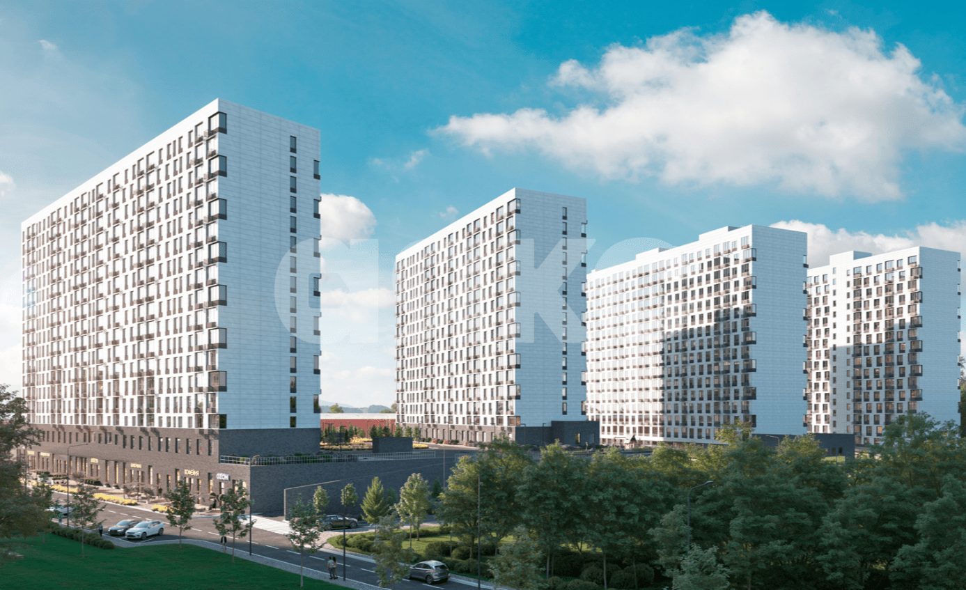 Фото №1: 1-комнатная квартира 35&nbsp;м², 13/17&nbsp;эт. - Балашиха, Южный, мкр. ЖК Квартал Светлый, ул. Твардовского, 54