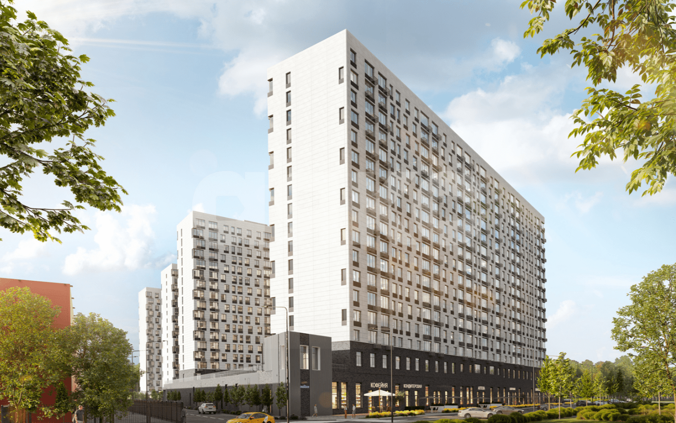 Фото №2: 1-комнатная квартира 35&nbsp;м², 13/17&nbsp;эт. - Балашиха, Южный, мкр. ЖК Квартал Светлый, ул. Твардовского, 54