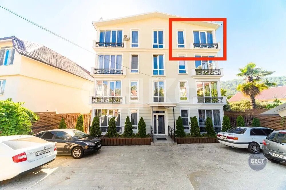 Фото №11: 1-комнатная квартира 32&nbsp;м², 4/5&nbsp;эт. - Сочи, Центральный, мкр. Мамайка, ул. Волжская, 16