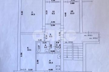 Фото №1: 4-комнатная квартира 77 м², 3/5 эт. - Небуг, ул. Газовиков, 3