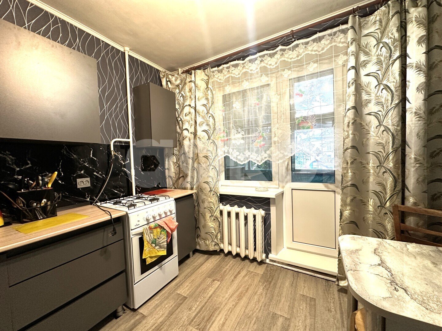 Фото №2: 1-комнатная квартира 34&nbsp;м², 2/3&nbsp;эт. - Воскресенск, мкр. Фетровой фабрики, ул. Быковского, 52