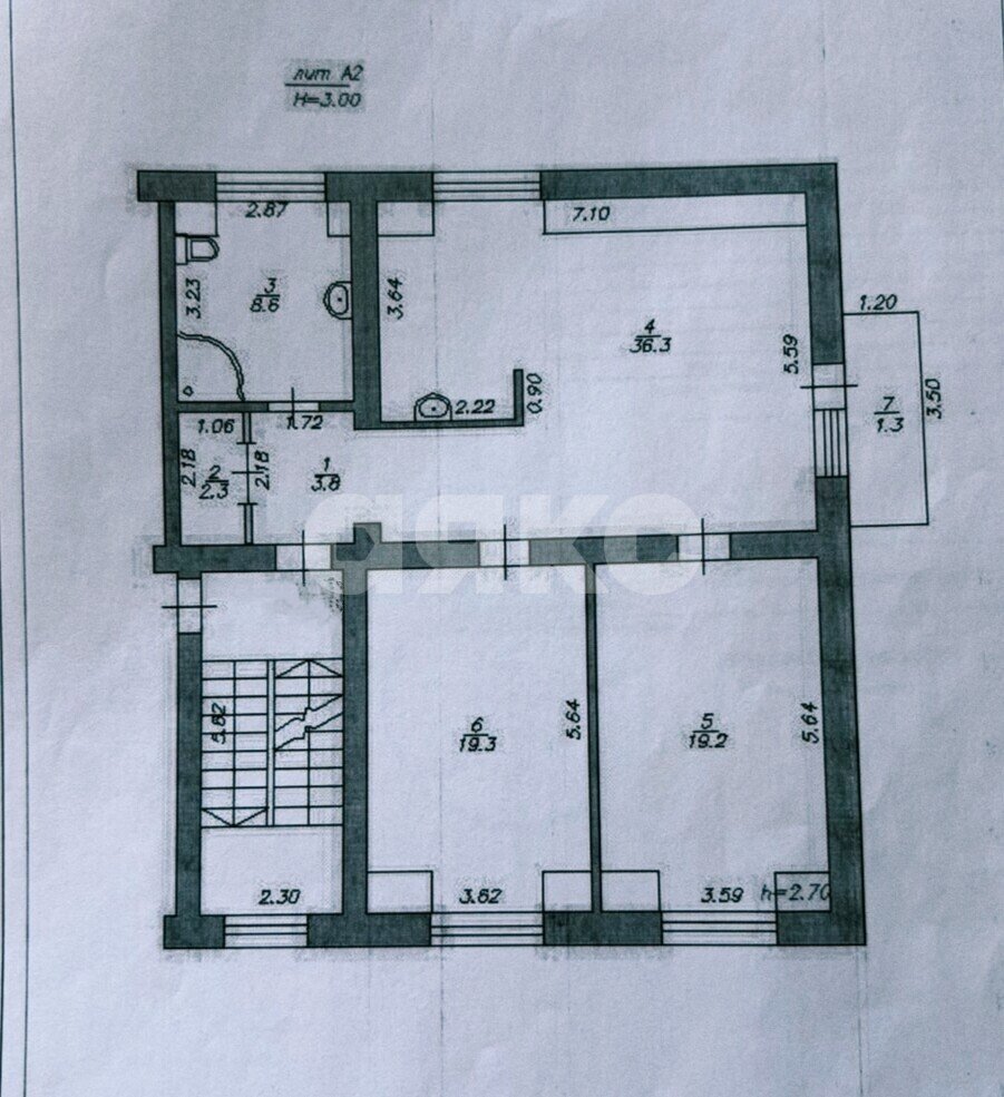 Фото №29: 2-комнатная квартира 89&nbsp;м², 4/4&nbsp;эт. - Горячий Ключ, мкр. Администрация, ул. Новонабережная, 1В