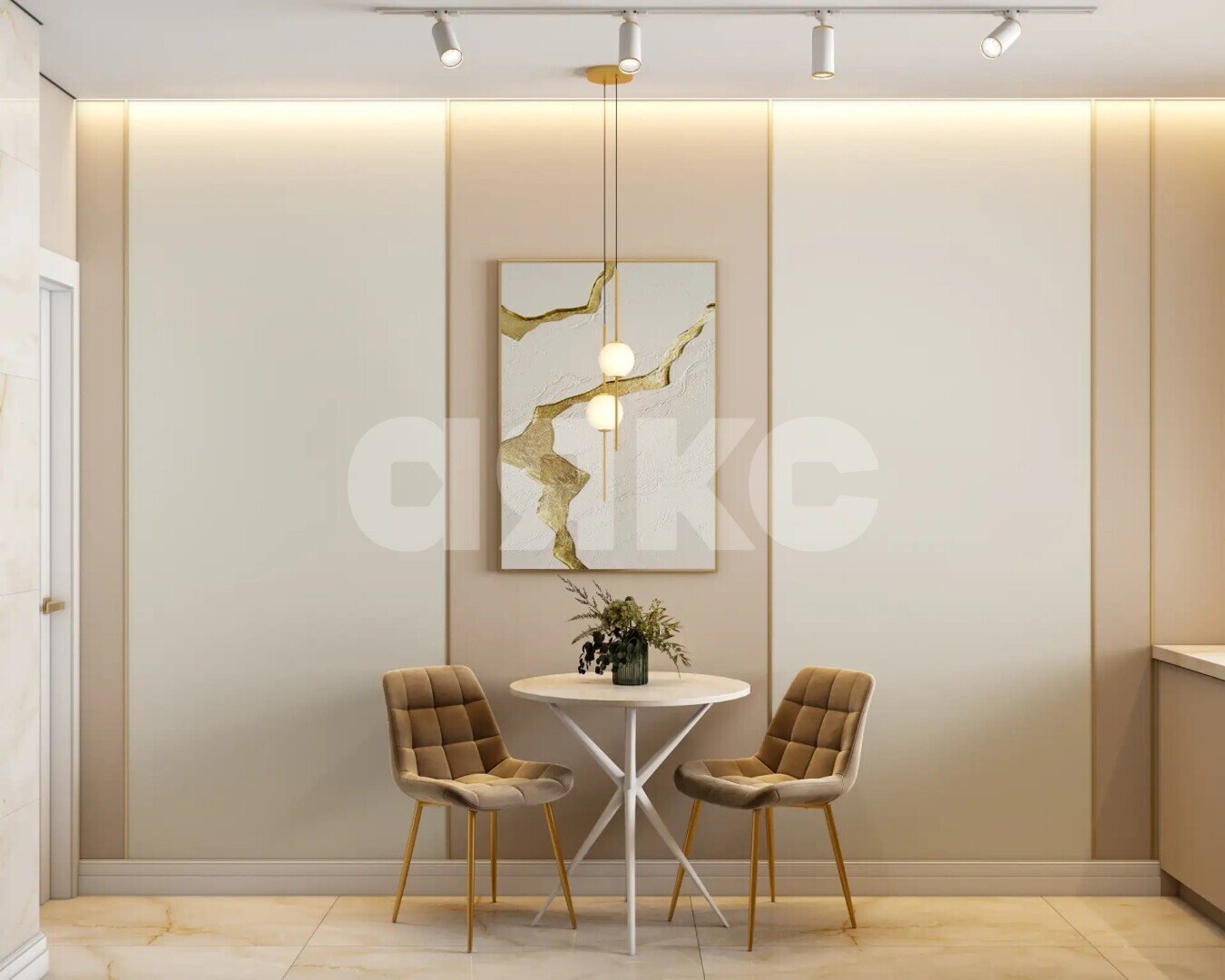 Фото №8: 1-комнатная квартира 31&nbsp;м², 3/4&nbsp;эт. - Геленджик, квартал Южный, мкр. ЖК Столичный Квартал, ул. Дивноморская, 37к10