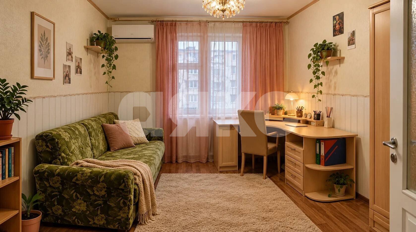 Фото №2: 2-комнатная квартира 50&nbsp;м², 8/9&nbsp;эт. - Батайск, мкр. Северный, ул. Северный Массив, 13