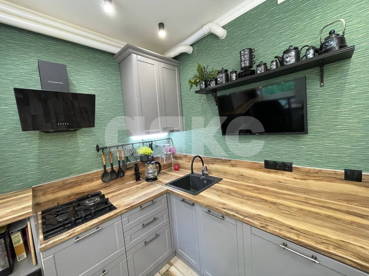 Фото №21: 1-комнатная квартира 35&nbsp;м², 1/9&nbsp;эт. - Горячий Ключ, Администрация, мкр. ЖК Комфорт, ул. Ленина, 203М