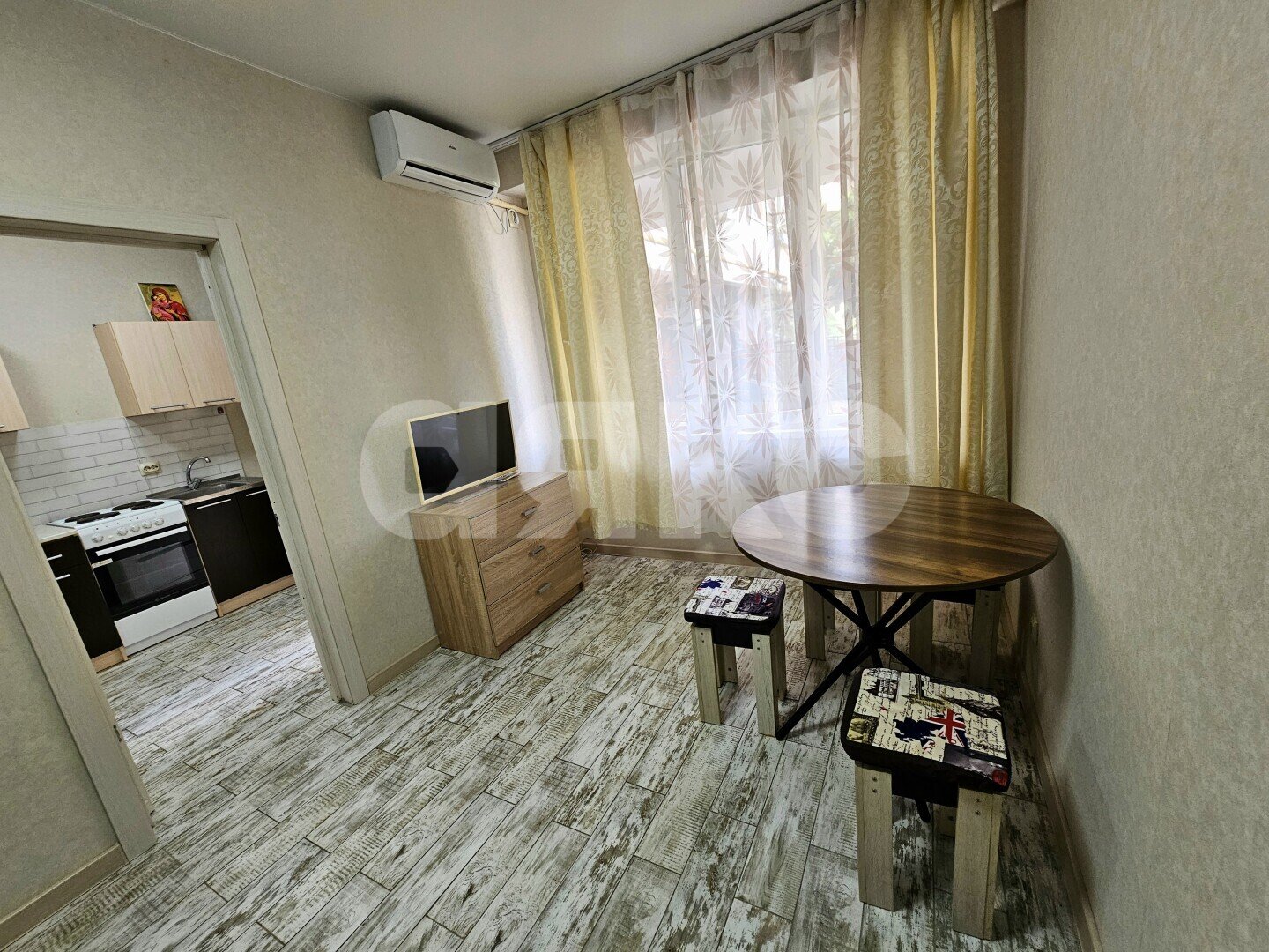 Фото №4: Апартаменты 28&nbsp;м², 1/8&nbsp;эт. - Сочи, Центральный, мкр. Донская, ул. Тимирязева, 44